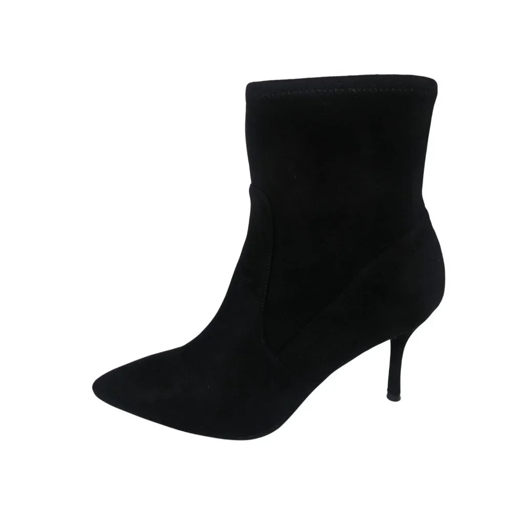 Nine West Women's Black‎ Suede Heels Size 8.5 - Picture 6 of 11